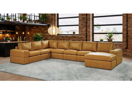 Large Square Arms Modular Sectional