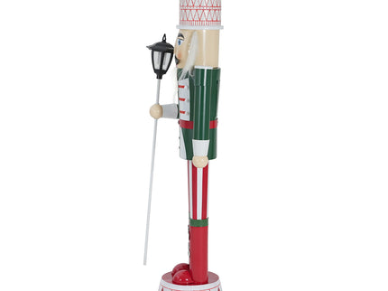 Classic Nutcracker Holiday Decor, Durable Construction - Green / Red / White