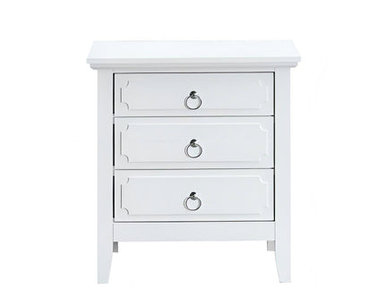Hammond - 3 Drawer Nightstand - White