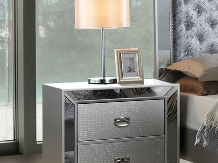 Contemporary Nightstand With Versatility