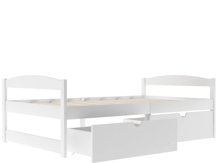 Platform Bed With 2 Drawers