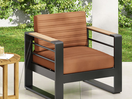 Giovanna - Club Chair Set With Aluminum Frame