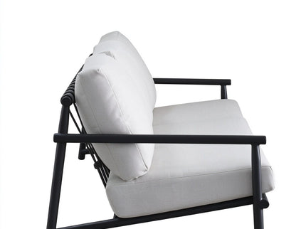 Aurelia - 4 Pieces Set - Carbon Gray / Cream Beige