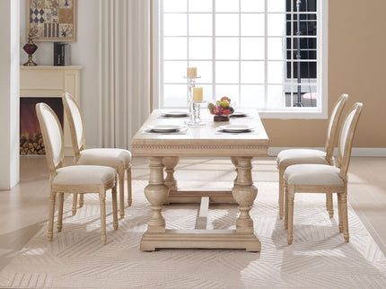 Upholstered With Round Back Dining Chairs (Set of 2)