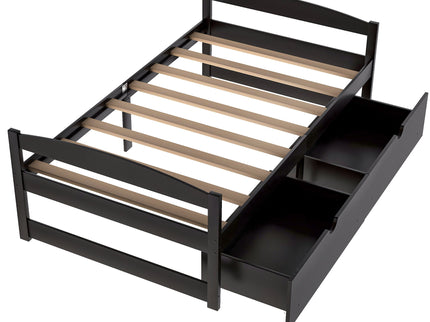 Platform Bed With 2 Drawers
