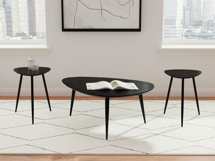 Xander - Triangular Coffee And End Table Set
