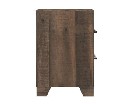 Plinz - 2 Drawer Nightstand - Brown