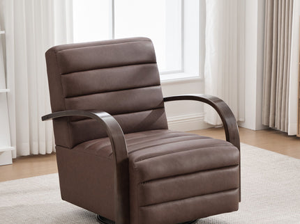 360° Swivel Accent Chair With Armrests, Comfy Lounge