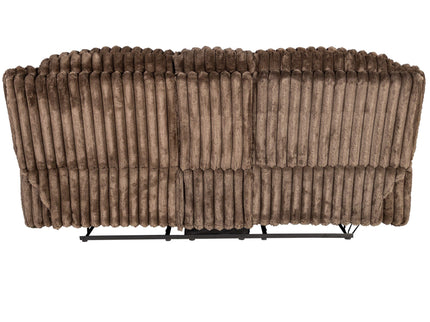 Contemporary Motion Loveseat With Console Storage