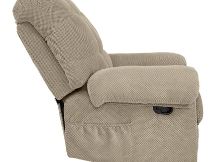 Manual Recliner, Padded Footrest