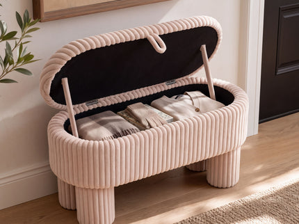 Modern Storage Ottoman Bench For Living Room