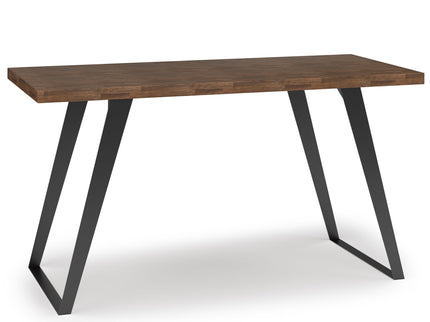 Lowry - Flat Top Desk - Rustic Natural Aged Brown