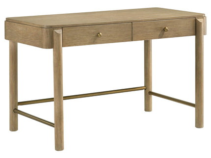 Benson - 2 Drawer Vanity Desk Makeup Table - Sand
