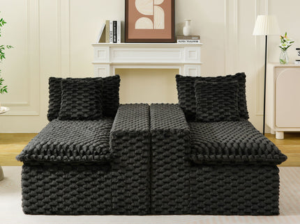 Multifunctional Sofa, Side-By-Side Or Facing Each Other