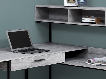 Computer Desk, Home Office, Corner, Storage Drawers, L Shape, Laptop, Contemporary & Modern