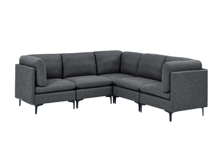 Upholstered Modular Sectional With Tall Legs