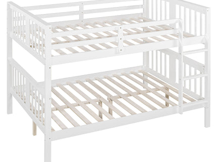 Bunk Bed With Ladder For Bedroom