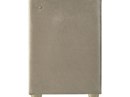 Mika - 2 Drawer LED Nightstand With USB