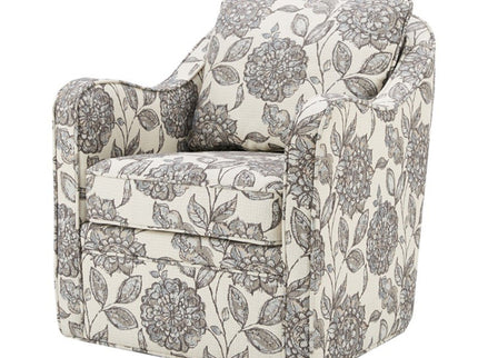 Wide Seat Arm Chair With 360 Degree Rotation