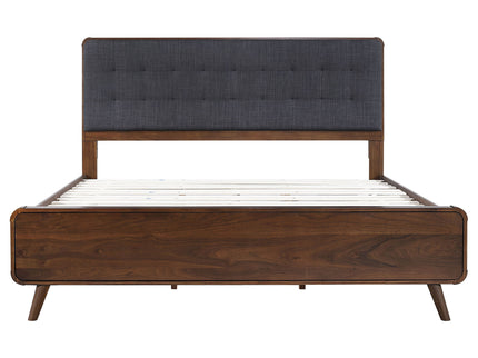 Carson Carrington - Platform Bed With Tufted Upholstery