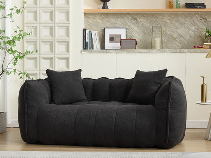 Cozy Beanbag Chair With High Resilience Foam Core For 2