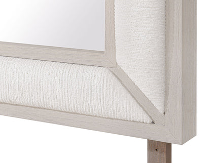 Ciara - Upholstered Mirror - Beige