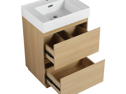 Modern Freestanding Bathroom Vanities With Single Sink Combo
