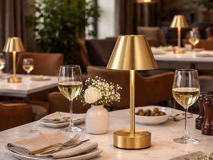 Elegance Rechargeable LED Table Lamp LED Touch Switch
