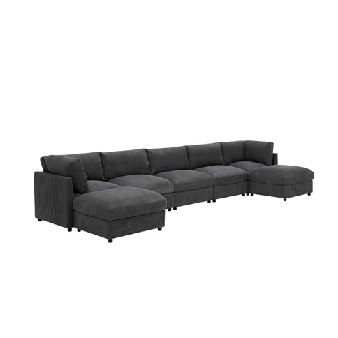 Modern Reversible Modular Sectional