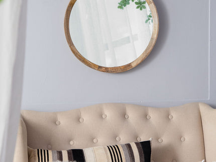 Transitional Decor Style Wall Mirror Decor With Frame For Bathroom