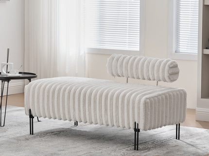Mini Loveseat With Adjustable Backrest