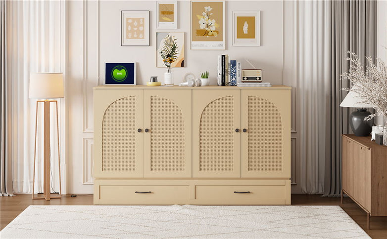 Murphy Bed With Large Drawers