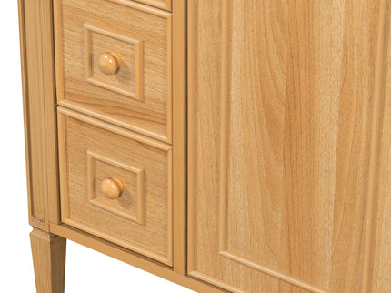 Bathroom Vanity With Sink, Cabinet With Flip Out Drawer, 2 Soft Close Drawers, 1 Soft Close Door - Wood