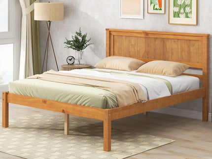 Platform Bed Frame With Headboard