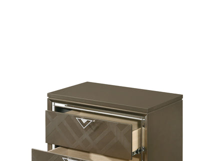 Skylar - Nightstand - Champagne