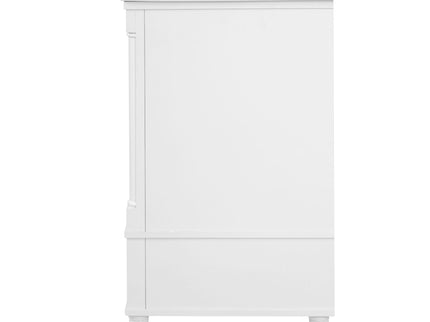 Bathroom Vanity With Ornate French Cylinder Legs, Soft Close Drawer