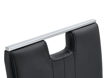Bow Shaped Chairs, Ergonomic Design, Non Slip Base