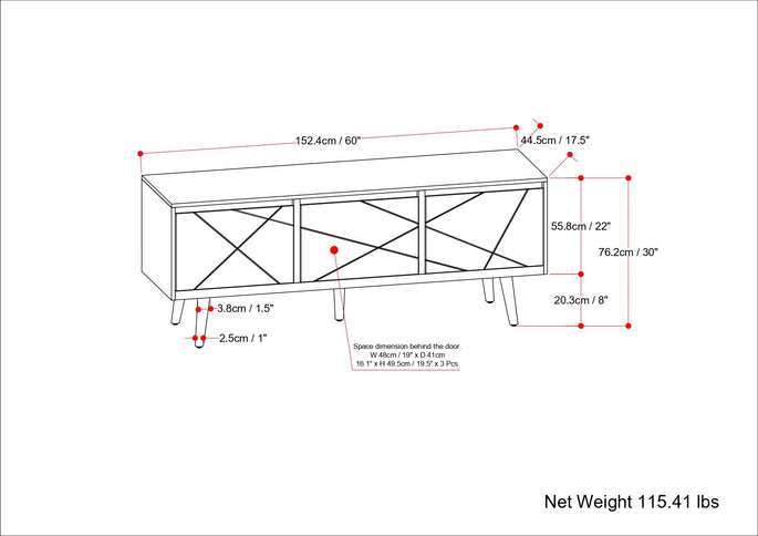 Jager - Sideboard Buffet - Natural
