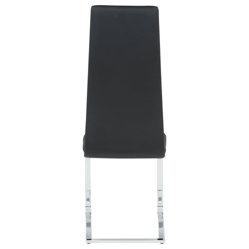 High Back Side Chairs Dining Chairs With Padded Upholstery (Set of 4)