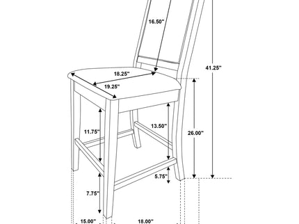 Walden - Counter Height Dining Set