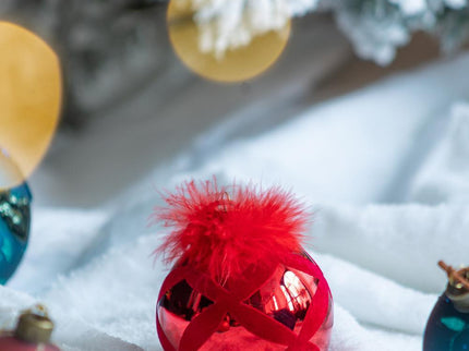 Christmas Ball Ornaments, Decorative Hanging Ball Tree Ornaments For Holiday Party Decorations