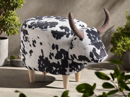 Cow Shaped Ottoman Footstool