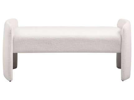 Joshua - Upholstered Accent Bench - Ivory