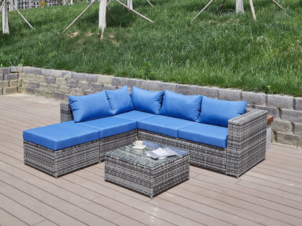 Patio Sofa With Cushions