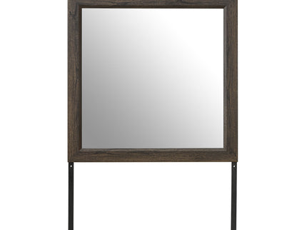 Harry - Mirror, Large Scale Design For Bedroom - Brown
