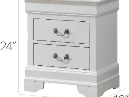 Louis Phillipe - Nightstand - Wood