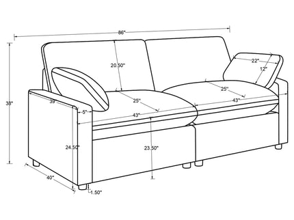 Hollander - Power Reclining Loveseat