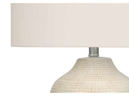 Table Lamp, Lighting, Ceramic, Contemporary - Cream