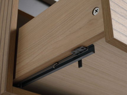 Wall Mounted Bathroom Vanity & 1 Soft Close Drawer (Excluding Sink)