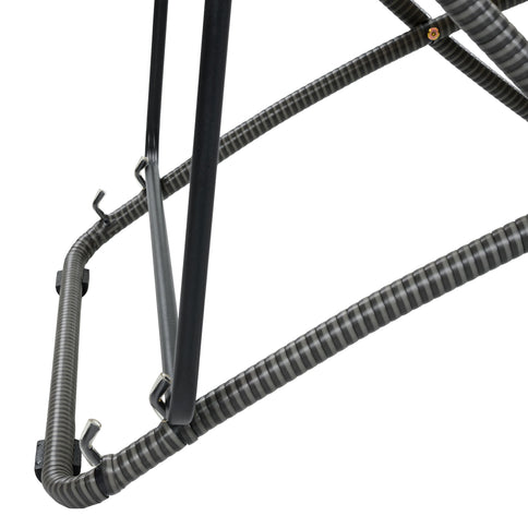 Outdoor Folding Chair With Adjustable Backrest (Set of 2)
